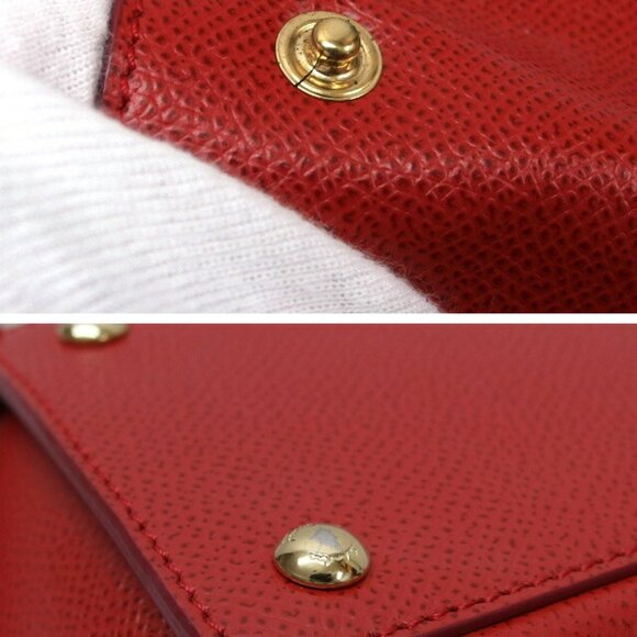 SALVATORE FERRAGAMO Red Shoulder Bag - Picture 9 of 10